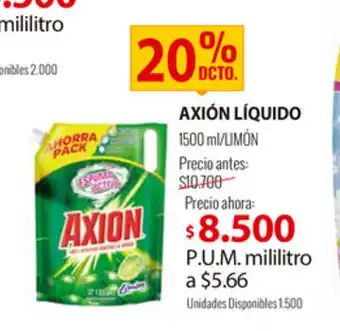 Axion Liquido 1500ml / Limon