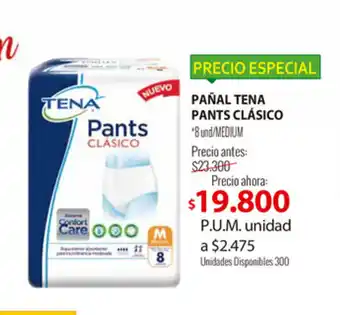 MercaCentro Pañal Tena Pants Clasico oferta