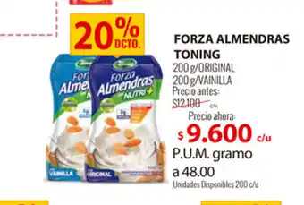 Forza Almendras Toning