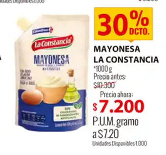 MercaCentro Mayonesa La Constancia oferta
