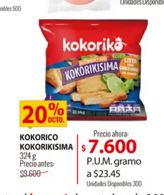 MercaCentro Kokoriko Kokorikisima 324g oferta