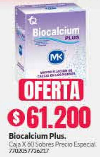 Droguería Alemana Biocalcium Plus oferta