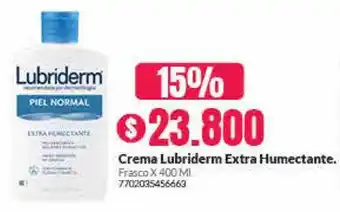 Crema Lubriderm Extra Humectante 400ml