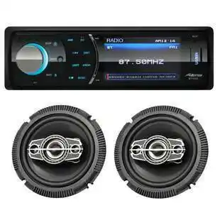Alkomprar Combo Parlante + Radio Car Audio BETTER BT-1020 Negro oferta