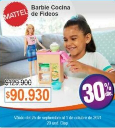 Barbie cocina best sale de fideos