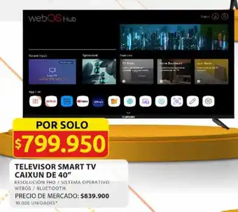 Ara TELEVISOR SMART TV CAIXUN DE 40" oferta