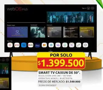 Ara SMART TV CAIXUN DE 50" oferta