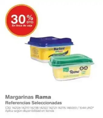 Makro Margarinas Rama Referencias Seleccionadas oferta