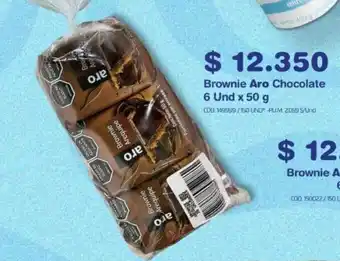 Makro Brownie Aro Chocolate 6 Und x 50 g oferta