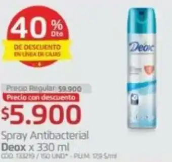 Makro Spray Antibacterial Deox 330ml oferta