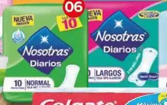 Super Inter Protectores Nosotras Diarios 10 und oferta
