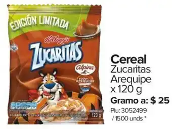 Cereal Zucaritas Arequipe x 120g