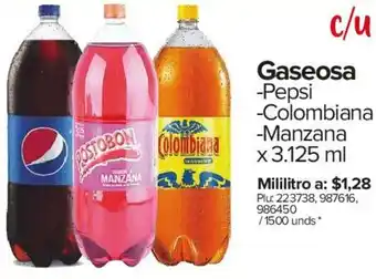 Super Inter Gaseosa x3.125ml oferta