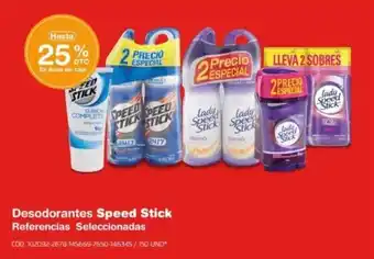 Makro Desodorantes Speed Stick Referencias Seleccionadas oferta