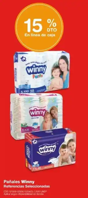Makro Pañales Winny Referencias Seleccionadas oferta