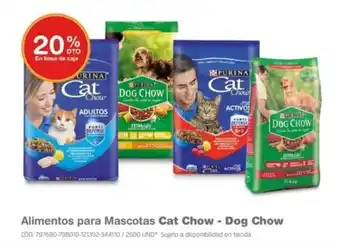 Makro Alimentos para Mascotas Cat Chow - Dog Chow oferta