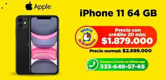Alkomprar iPhone 11 64 GB oferta