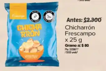 Surtimax Chicharrón Frescampo x 25 g oferta