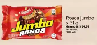 Surtimax Rosca jumbo x 31 g oferta