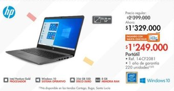 Metro HP Portátil oferta