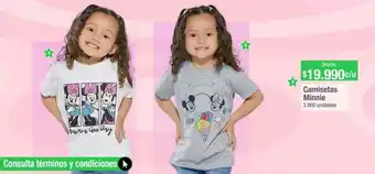 Jumbo Camisetas Minnie 3.000 unidades oferta
