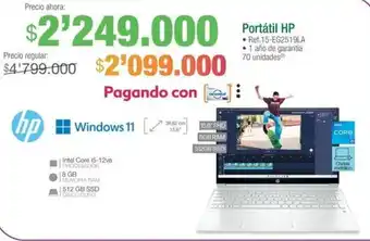 Hp Portátil Windows 11