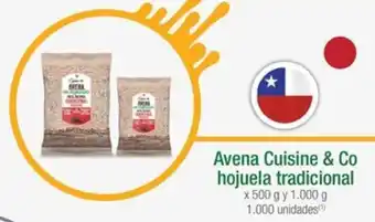 Jumbo Avena Cuisine & Co hojuela tradicional x 500g oferta