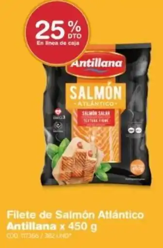 Makro Filete de Salmón Atlántico Antillana x 450g oferta