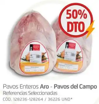 Makro Pavos Enteros Aro - Pavos del Campo oferta