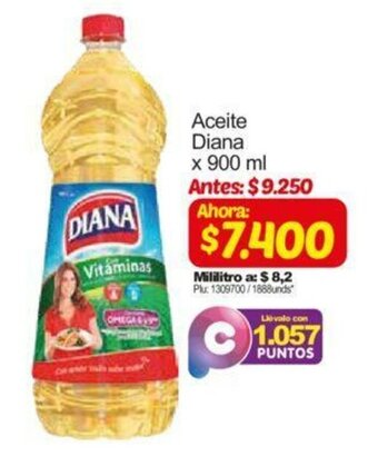 Surtimax Aceite Diana 900ml oferta