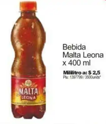 Surtimax Bebida Malta Leona 400ml oferta