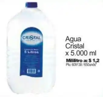 Surtimax Agua Cristal 5.000ml oferta