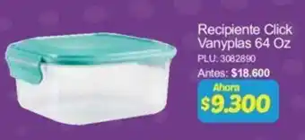Surtimax Recipiente Click Vanyplas 64oz oferta