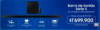 Olímpica Barra de Sonido Serie S oferta