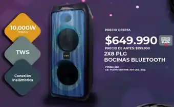 Olímpica COBY BOCINAS BLUETOOTH oferta