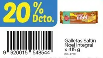 Surtimax Galletas Saltin Noel Integral x 415g oferta