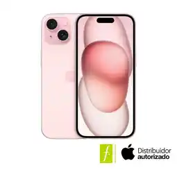 Falabella iPhone 15 de 128GB 6GB RAM | Pantalla 6.1 pulgadas | Chip A16 Bionic | Carga Tipo C | Dynamic Island | Cámara 48MP oferta