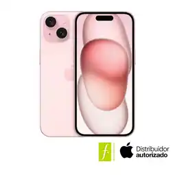 Falabella iPhone 15 de 256GB 6GB RAM | Pantalla 6.1 pulgadas | Chip A16 Bionic | Carga Tipo C | Dynamic Island | Cámara 48MP oferta