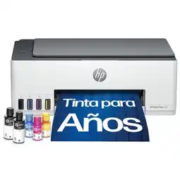 Falabella Impresora Multifuncional HP Smart tank 520 a Color con Carga Continúa Compatible con Windows escaner y copiadora oferta
