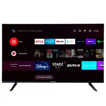 Falabella Televisor Challenger 50 pulgadas LED 4K Ultra HD Smart TV oferta