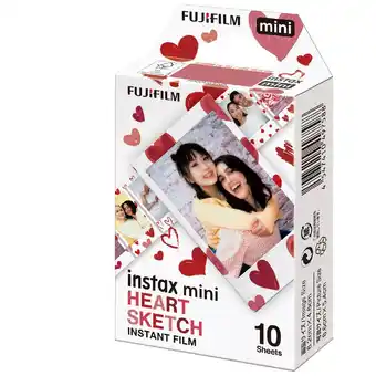 Falabella Película Instax Mini heart Sketch Fujifilm oferta