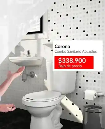 Homecenter Corona Combo Sanitario Acuaplus oferta