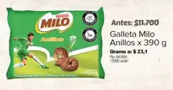 Surtimax Galleta Milo Anillos x 390 g oferta