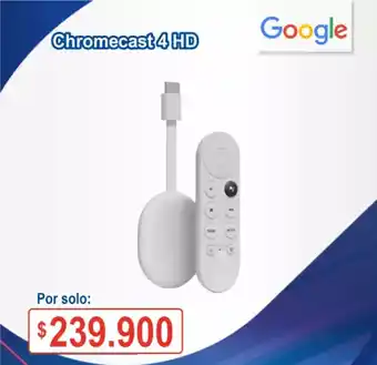 Ktronix Google Chromecast 4 HD oferta
