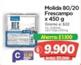 Surtimax Molida 80/20 Frescampo x 450 g oferta