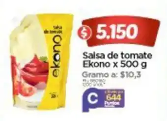 Surtimax Salsa de tomate Ekono x 500 g oferta
