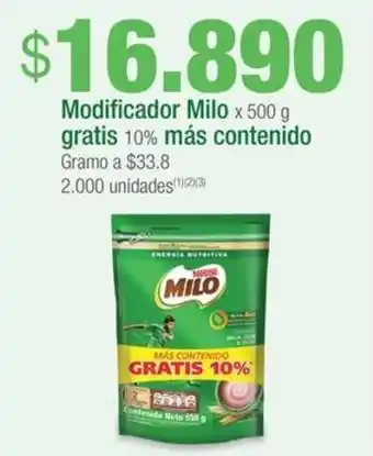 Jumbo Modificador Milo x 500 g oferta