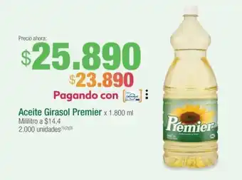Jumbo Aceite Girasol Premier x 1.800 ml oferta
