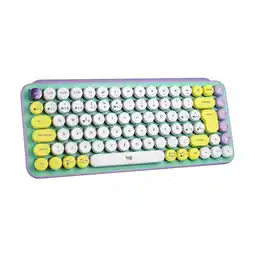 Falabella Teclado Logitech POP Inalámbrico bluetooth con receptor USB para computador oferta