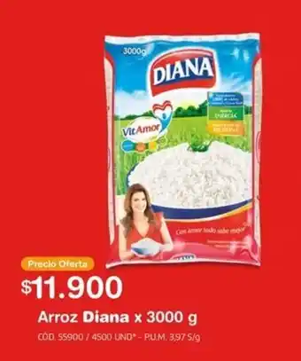 Arroz Diana x 3000 g